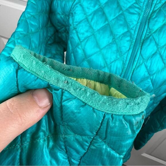 Sz M The North Face Teal Thermoball Full Zip Jacket $230 MSRP - Picture 15 of 16
